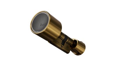 Bold Elite SX-33 Keyless Cylinder Smart Door Lock in Brass
