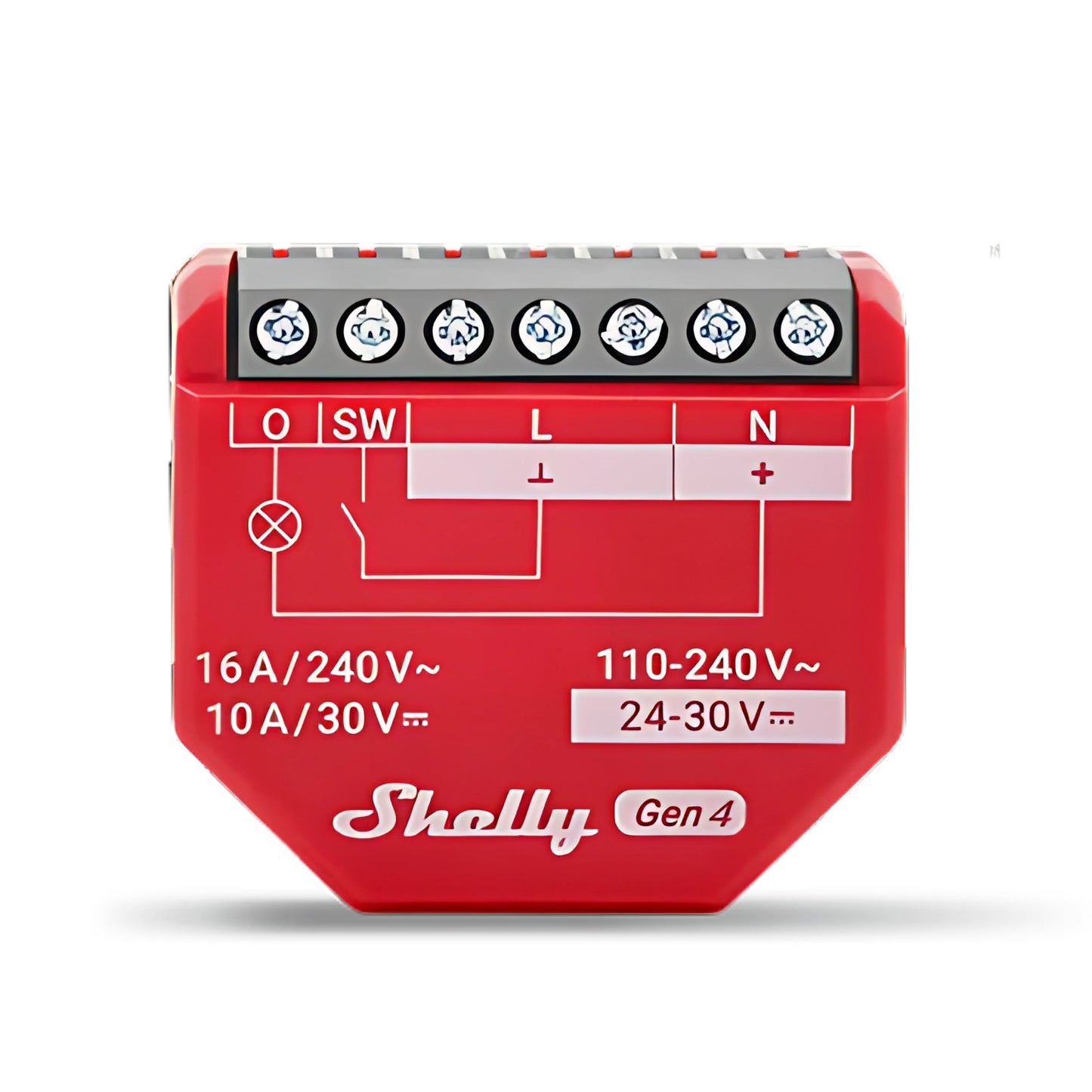 Shelly 1PM Gen4 WiFi & Zigbee Operated Relay with Power Metering