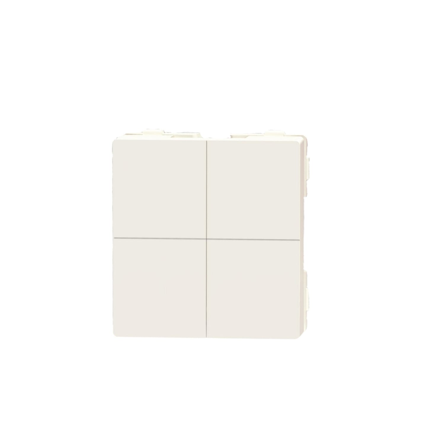 Shelly BLU Wall Switch 4 (White) with No Adapter