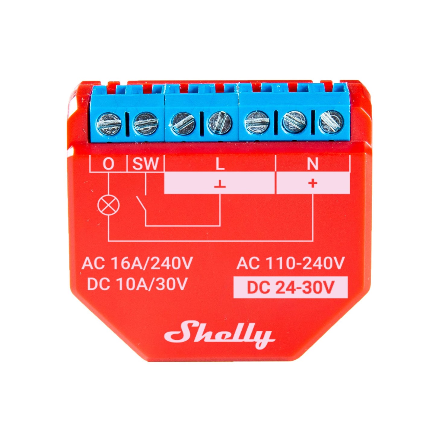 Shelly Plus 1PM WiFi Operated Smart Switch with Power Metering