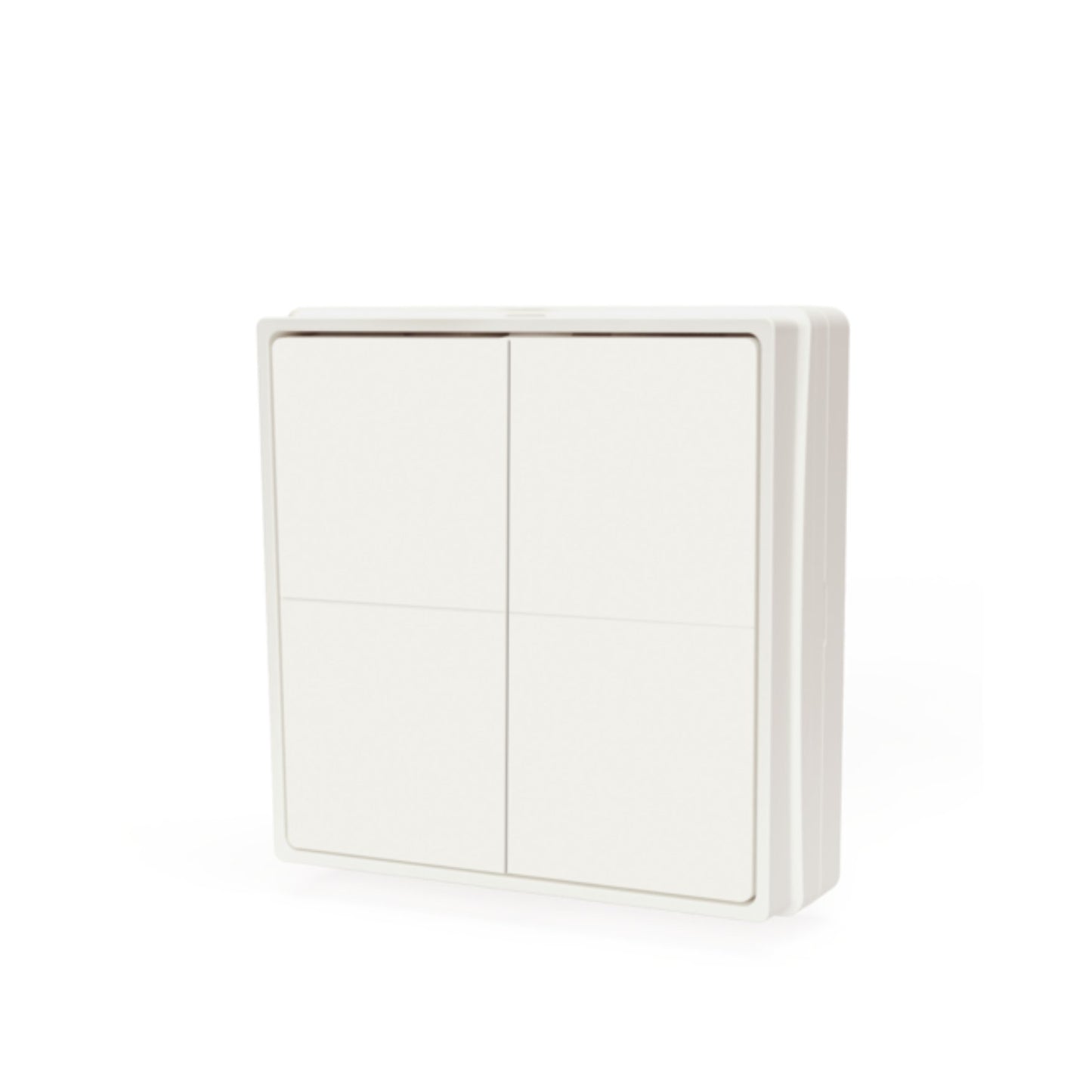 Shelly BLU Wall Switch 4 (White) with Standalone Adapter