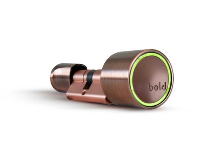 Bold Smart Lock SX-33 Keyless Cylinder Smart Door Lock in Copper
