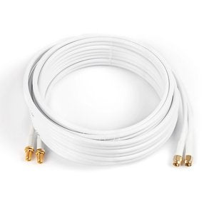 Poynting CAB-144 2x2 5m Twin Pair SMA (m) to SMA (f) Cable