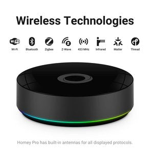 Homey Pro WiFi & Bluetooth Smart-Home Hub (2026 Version)