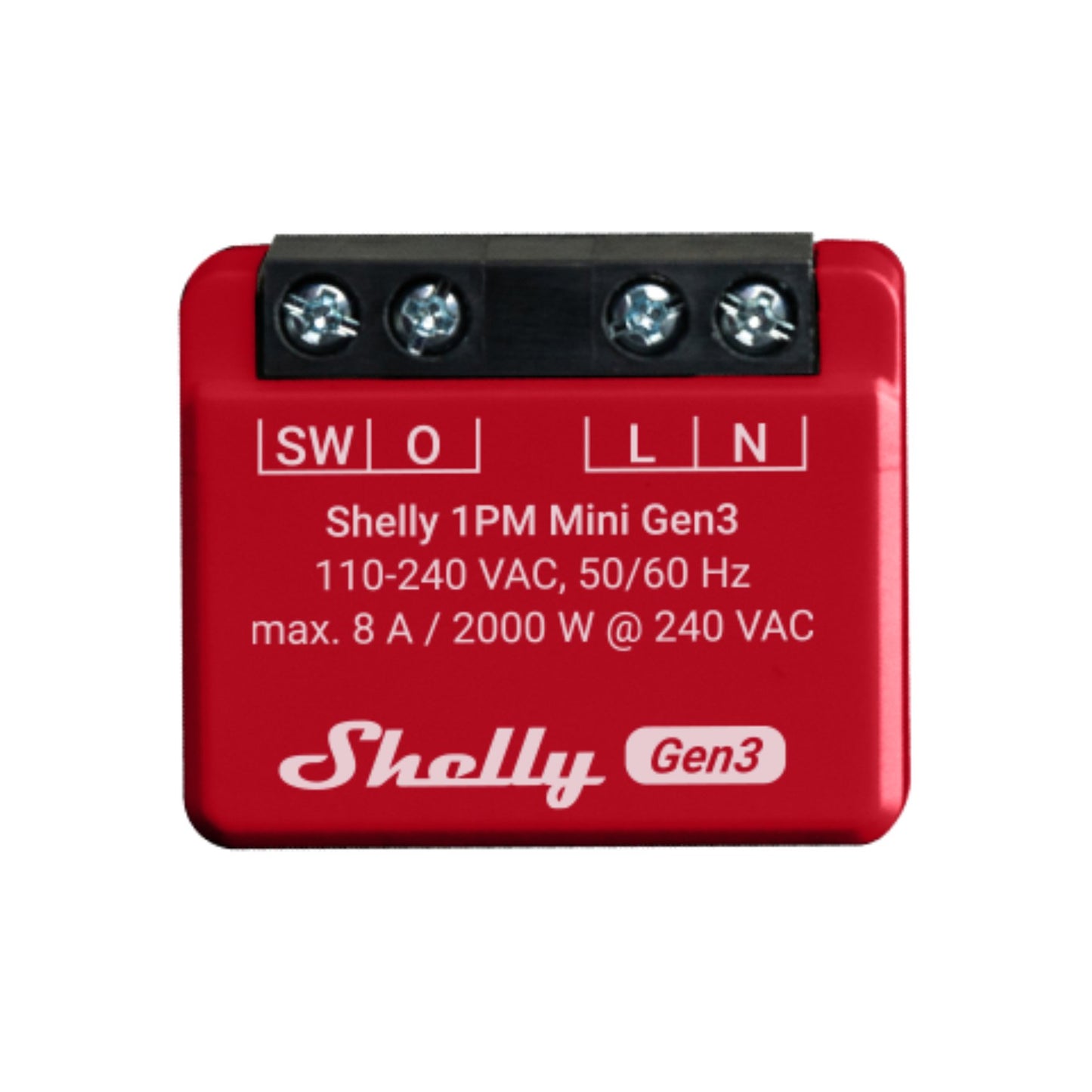 Shelly 1PM Mini WiFi Smart Switch with Power Metering