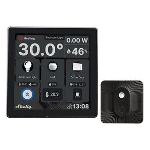 Shelly Touch Screen Wall Display and Shelly H&T (Black)