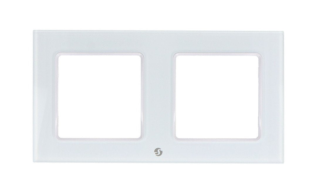 Shelly Wall Frame 2 Two-Gang Wall Frame for Smart Switches
