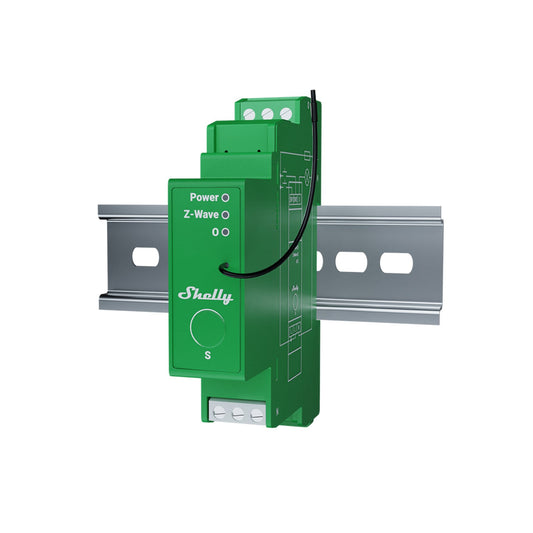 Shelly Wave Pro Dimmer 1PM DIN Rail Dimmer with Power Monitoring